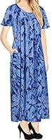Algopix Similar Product 6 - LA LEELA Women Nightgown Sexy Short