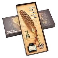 Algopix Similar Product 10 - Hethrone Quill Pen Ink Set 