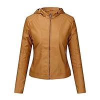 Algopix Similar Product 17 - RUIVE Womens Removable Hooded Faux