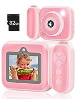 Algopix Similar Product 4 - OMZER Kids Camera 1080P Selfie Mini