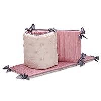 Algopix Similar Product 1 - Bella Baby Girl Crib Bumper by The