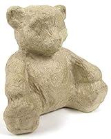 Algopix Similar Product 18 - Dcopatch Mache Small Teddy Bear 8 x 5