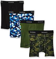 Algopix Similar Product 7 - Hanes Boys 4 Pack Ultimate Comfort