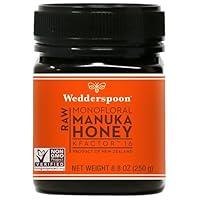 Algopix Similar Product 8 - Wedderspoon Raw Premium Manuka Honey