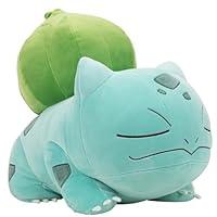 Algopix Similar Product 12 - Pokemon Bulbasaur Sleeping Plush 