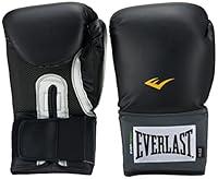 Algopix Similar Product 9 - Pro Style Boxing Gloves-Black 16oz (PR)