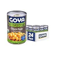 Algopix Similar Product 15 - Goya Foods Organic Chick Peas Garbanzo