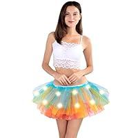 Algopix Similar Product 11 - SIPU Womens Classic 5 Layered Tulle