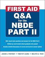 Algopix Similar Product 16 - First Aid QA for the NBDE Part II
