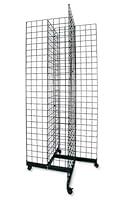 Algopix Similar Product 11 - Black 4Way Wire Grid Tower with Base