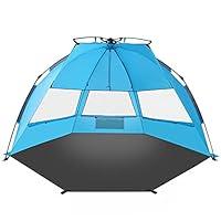 Algopix Similar Product 17 - Pop Up Beach Tent Sun Shelter with