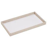 Algopix Similar Product 6 - SSWBasics Large Open Top Linen Tray 