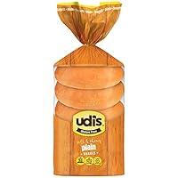 Algopix Similar Product 2 - Udis Gluten Free Plain Bagels Frozen
