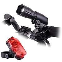 Algopix Similar Product 3 - Team Obsidian Bike Lights Set 