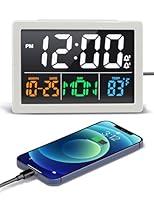 Algopix Similar Product 5 - Digital Alarm Clock with 55 Large