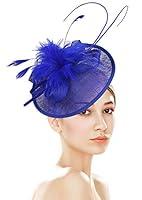 Algopix Similar Product 5 - ZX Sinamay Fascinator Pillbox Hat