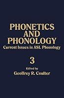 Algopix Similar Product 6 - Current Issues in ASL Phonology