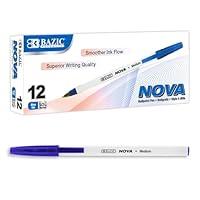 Algopix Similar Product 15 - BAZIC Ballpoint Pen Nova Blue Color