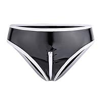 Algopix Similar Product 9 - Agoky Womens Shiny Metallic Patent