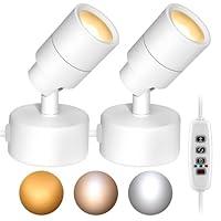 Algopix Similar Product 15 - Caupel 2 Pack LED Spotlight Indoor