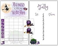 Algopix Similar Product 4 - Halloween Bunco Bundle  Witch Score