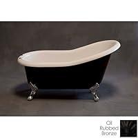 Algopix Similar Product 20 - Strom Plumbing Tuxedo Acrylic Clawfoot