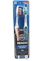 Algopix Similar Product 16 - REACH Advanced Design Toothbrushes Soft