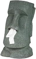 Algopix Similar Product 13 - Rotary Hero  Moai Tissue Box Holder