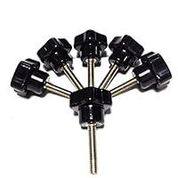 Algopix Similar Product 15 - YXQ M5 Hand Star Knobs M5x25 Threaded