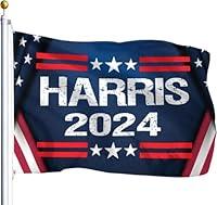 Algopix Similar Product 15 - Kamala Harris 2024 Flag 3x5 Ft Harris