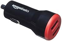 Algopix Similar Product 16 - Amazon Basics 24W TwoPort USBA Car