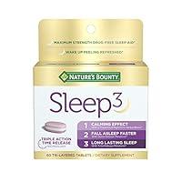 Algopix Similar Product 18 - Natures Bounty Sleep3 Melatonin 10mg