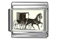 Algopix Similar Product 15 - Stylysh Charms BUGGY OLD WORLDE HORSE