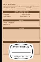 Algopix Similar Product 13 - Drone Pilot Log Book Record Flights