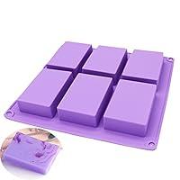Algopix Similar Product 19 - XHaibei 6Cavity Plain Basic Rectangle