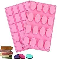 Algopix Similar Product 11 - Tomnk Silicone Soap Mold for Handmade
