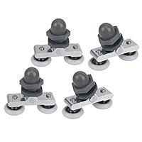 Algopix Similar Product 5 - Yibuy 4pcs 25mm Dia Double Sliding