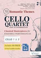 Algopix Similar Product 13 - 10 Romantic Themes for Cello Quartet 