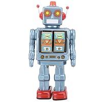 Algopix Similar Product 14 - Tin Robot Toy Metal Retro Electric