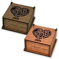 Algopix Similar Product 17 - Custom Engraved Wooden Box Large 