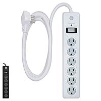 Algopix Similar Product 8 - GE 6Outlet Surge Protector 6 Ft