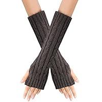 Algopix Similar Product 13 - Workout Gloves For Women Knitted