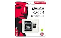 Algopix Similar Product 6 - Kingston Canvas Select 32GB MicroSDHC