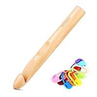 Algopix Similar Product 19 - Wooden Crochet Hooks 30mm Wooden