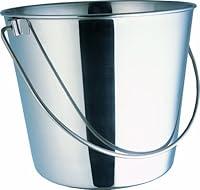 Algopix Similar Product 9 - Indipets Stainless Steel Bucket For