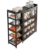 Algopix Similar Product 19 - Kitchen Pantry Cabinet with Microwave