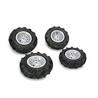 Algopix Similar Product 19 - ROLLY TOYS 409242 Rubber Tyres Silver