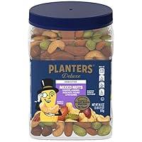 Algopix Similar Product 8 - PLANTERS Unsalted Mixed Nuts Cashews