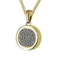 Algopix Similar Product 19 - Quiges Gold Stainless Steel 12mm Mini