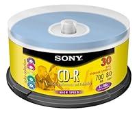 Algopix Similar Product 1 - Sony 30CDQ80RSX Color Mix CDR 30 Pack